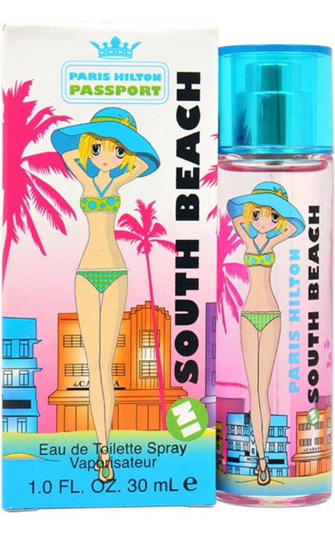 Paris Hilton Passaport in South Beach