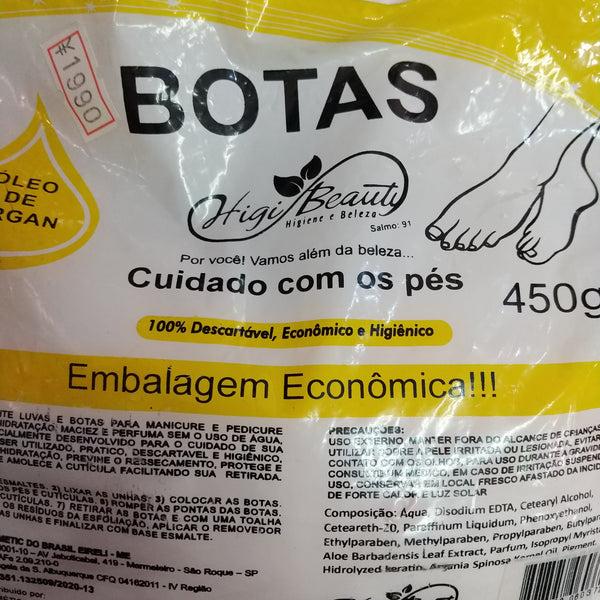 Minipacks Botas com argan 450g