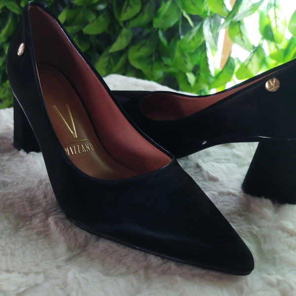 ⚜️Scarpin Black Vizzano✅
