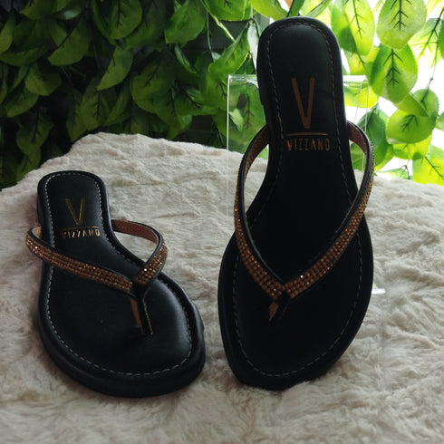 ⚜️Chinelo Black Vizzano com pequeno detalhe no solado (sem troca)