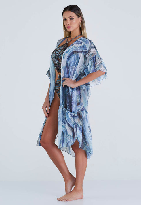 Saída de praia com estampa✅🅾️