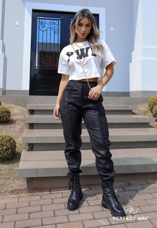 Calça em cotelê Perfect way💫