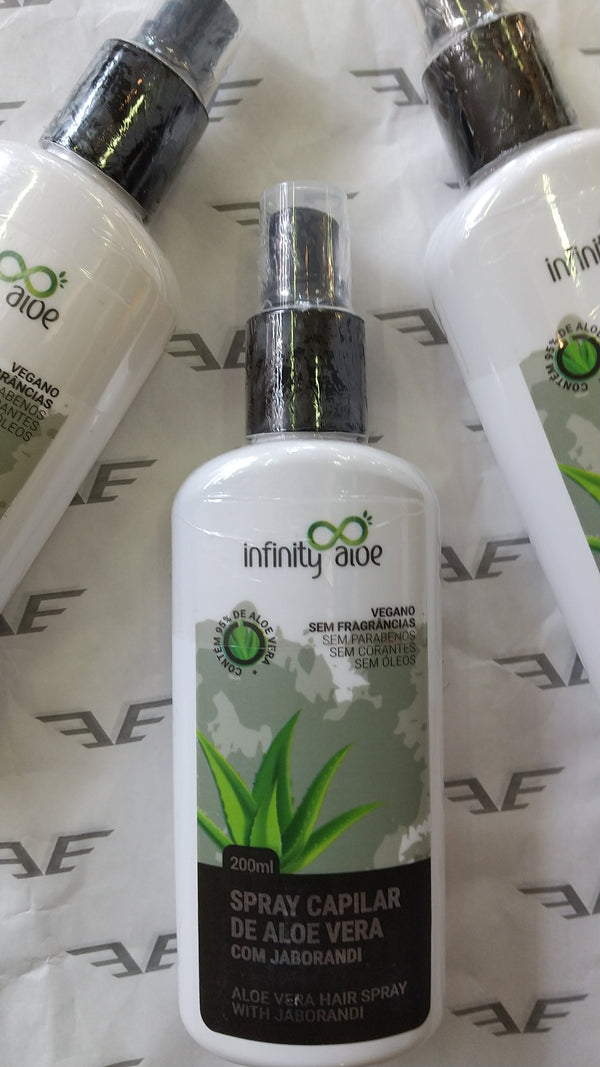 Infinity Aloe - Spray Capilar de Aloe vera com Jaborandi