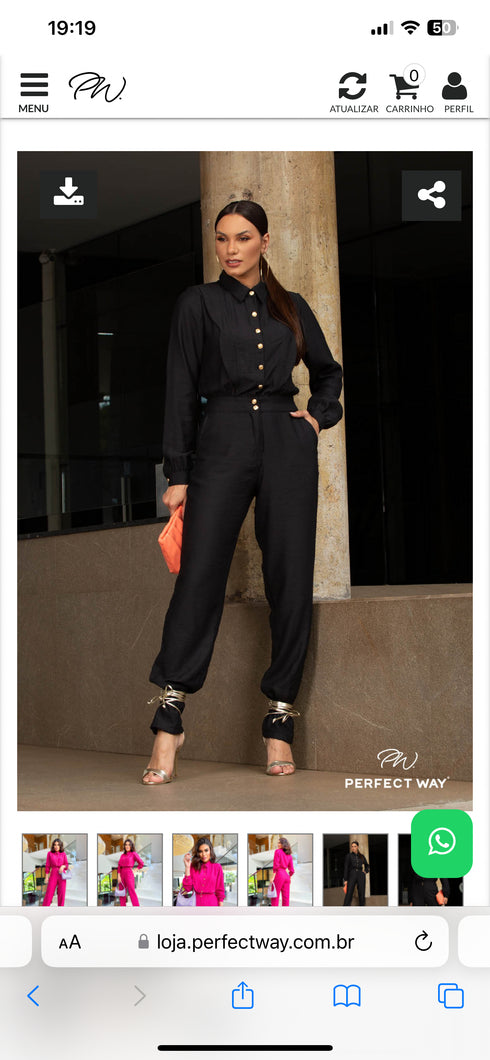 Macacão perfect way 💫