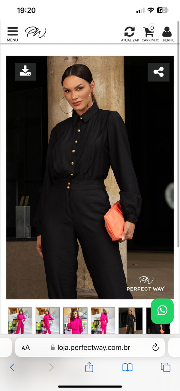 Macacão perfect way 💫