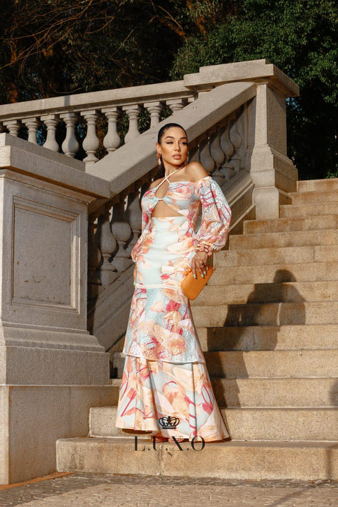 Vestido Luxo longo Ohana💫