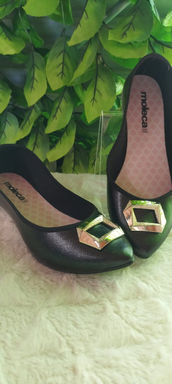 ⚜️Sapatilha Black Tecido Moleca🟣