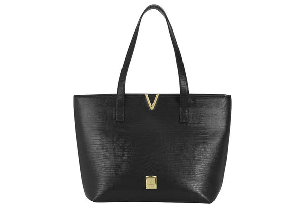 Bolsa Vizzano Black Napa Lezard Premium Bag Neo Vizzano