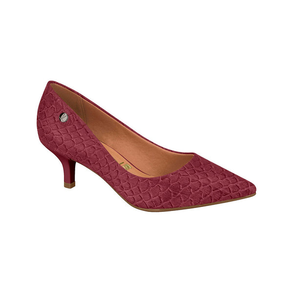 ⚜️Scarpin Wine Napa Escamas Glam✅