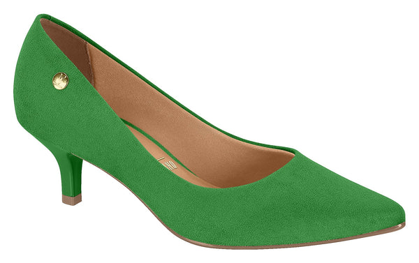 ⚜️Scarpin Green Camurça Vizzano✅