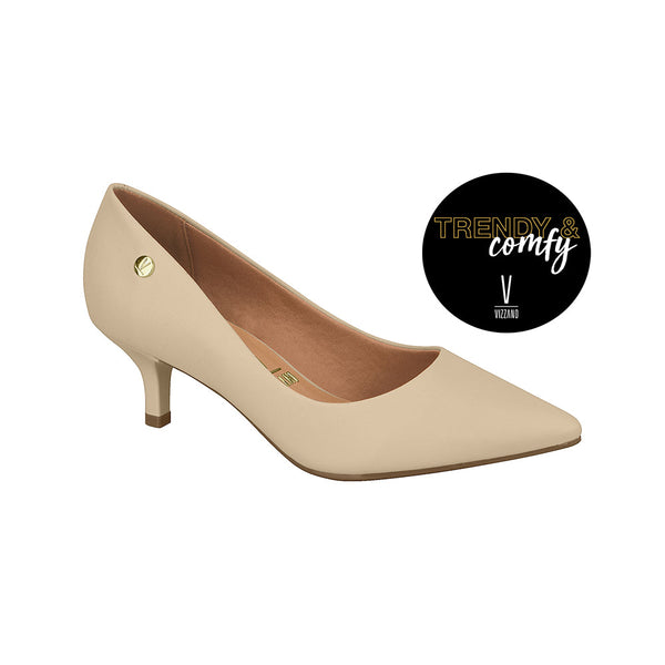 ⚜️Scarpin Beige Pelica Vizzano✅