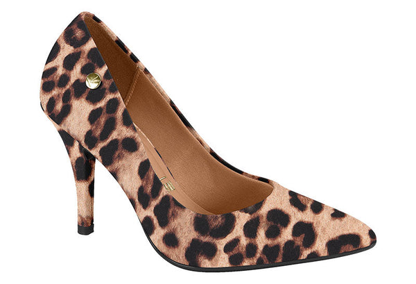 Sapato Multi Camel Tecido Onca Berlim Vizzano