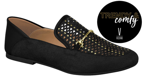 ⚜️Mocassim Black Feminino Vizzano