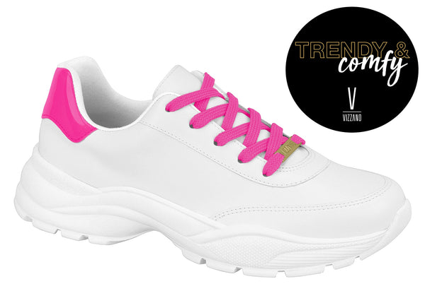 Tênis White Pink Vizzano⚜️”