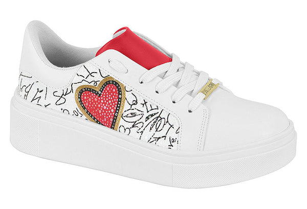 Sapato Casual White 99/red-black-gold Pelica Vizzano