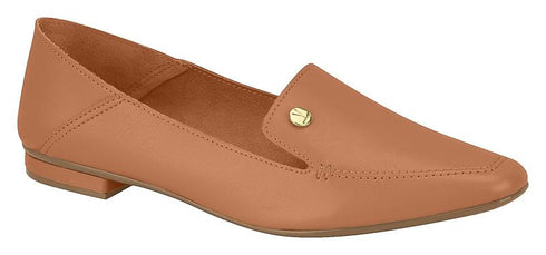 ⚜️Sapato Napa Pele Strech Camel Vizzano