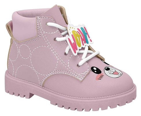 Bota Infantil Ursinho Lavanda Molekinha