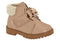 Bota Infantil Nude 658/cream 985 Verniz Premium/pelo Nice Molekinha