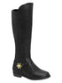 Bota Infantil Preta Cano Alto