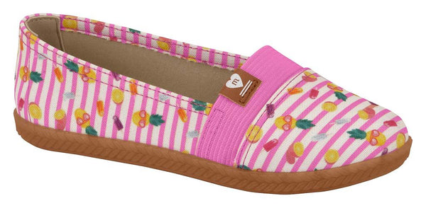 Slip On Infantil Multi Pink Molekinha#
