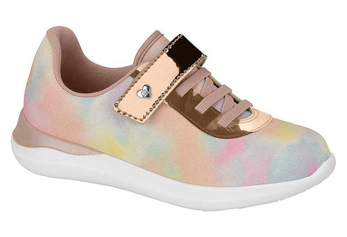️✨Tênis INFANTIL Multi Color Gold Pink Molekinha#