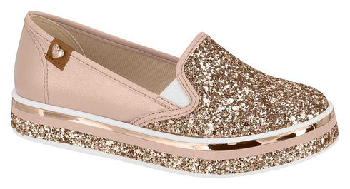 Tênis Maxx Gliter Glamour Juvenil Molekinha#