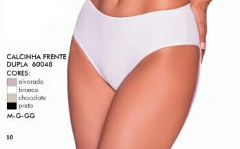 …Calcinha frente dupla