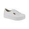 Tênis Flatform White Napa Turim