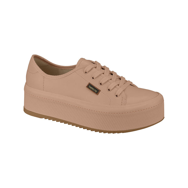 ️Tênis Flatform Nude Black Napa Turim✨”