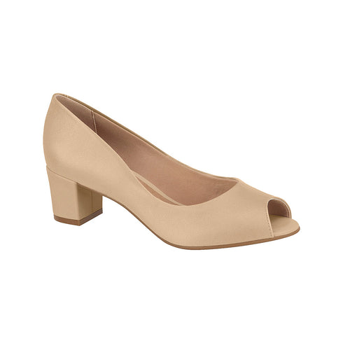 ⚜️Peep Toe Beige Napa Turim🟣
