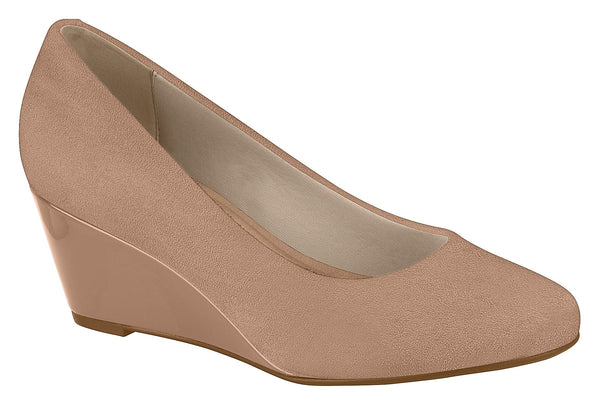 ⚜️Scarpin Anabela Beira Rio🟣