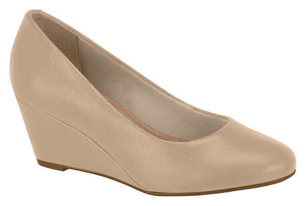 ⚜️Scarpin Anabela Beira Rio🟣