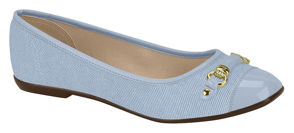 ⚜️Sapatilha Jeans Tecido Moleca🟣