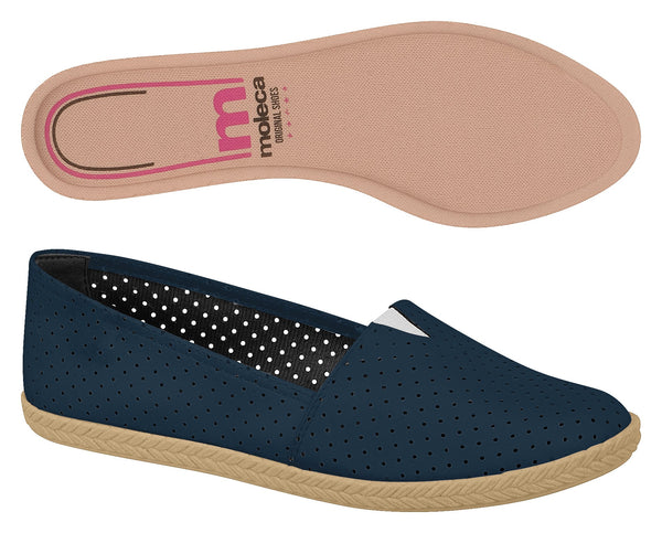 ️Slip On Navy Moleca