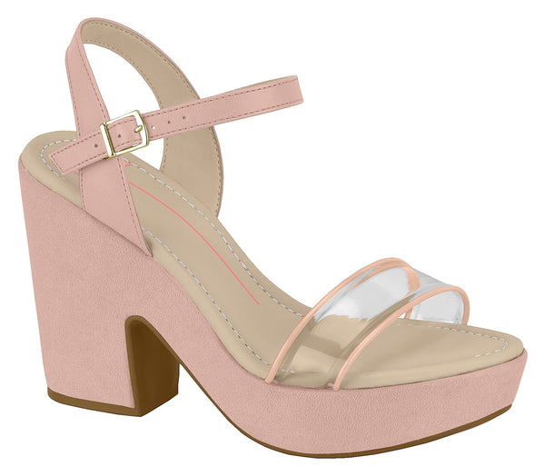 ⚜️Sandália Plataforma Pink Moleca