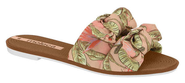 ⚜️Chinelo Slide Multi Pink Moleca