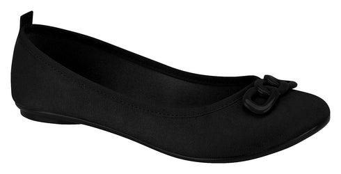 Sapatilha Camurça Black Moleca