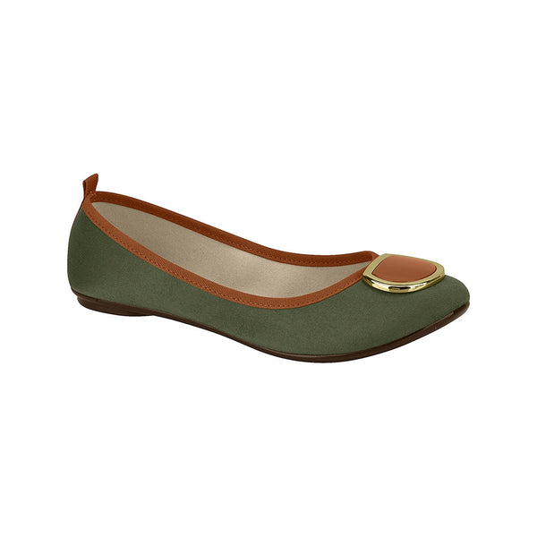 ⚜️Sapatilha Militar Green Bico Redond Molec✅