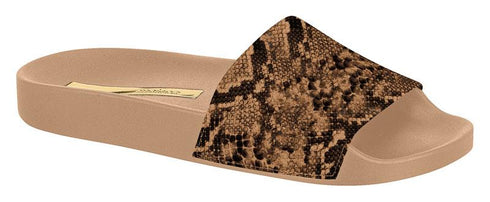 ️Chinelo Slide Tecido Coral Moleca-