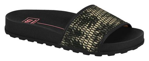 ️Chinelo Tecido Colmeia Coqueiros Moleca.