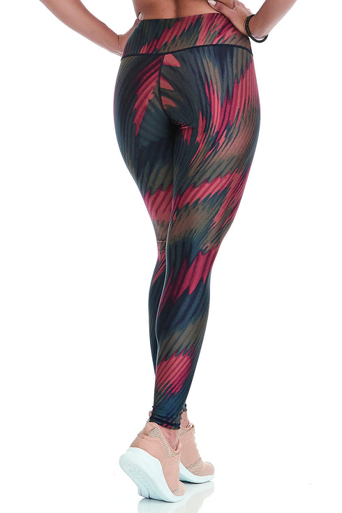 Legging Dupla face Estampa Trilobal