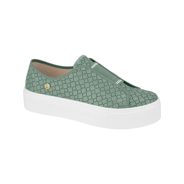 Tênis Mint Green Casual Moleca.