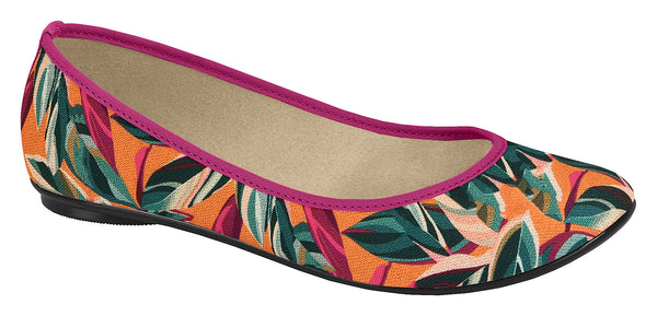 ⚜️Sapatilha Tecido Maxxi Folhas Moleca🍂