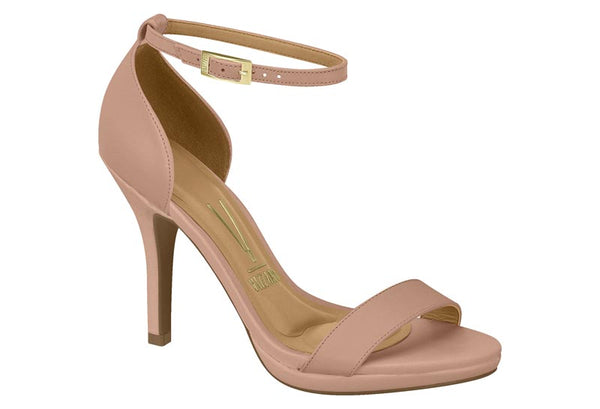 Sandália Nude 658 Pelica Vizzano