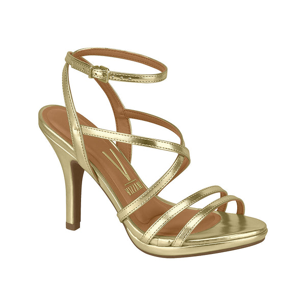 ⚜️Sandália Golden Salto Agulha Vizzano🟣
