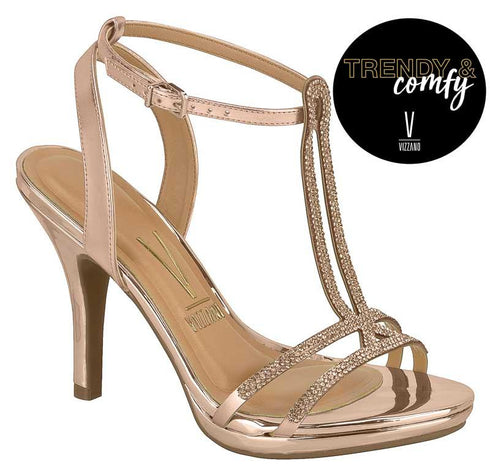 Sandália Metalizado Premium Vizzano