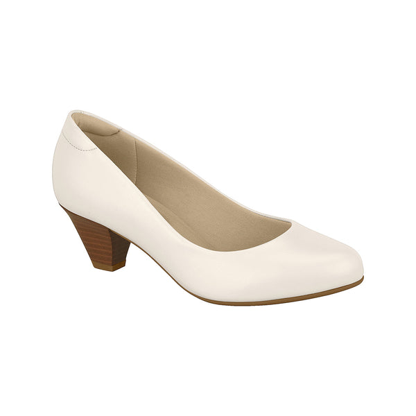 ⚜️Scarpin Cream Napa Sense Flex Modare