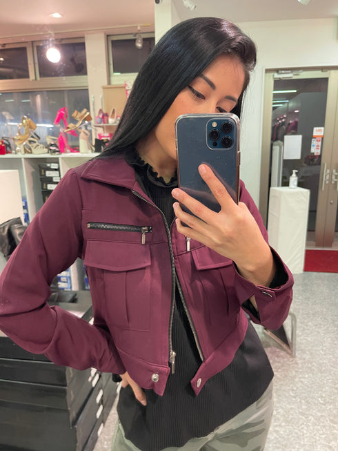 Jaqueta Alfaiataria Roxo💫