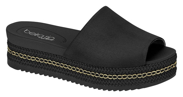 ⚜️Chinelo Slide Black Beira Rio