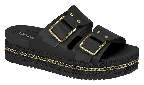 ⚜️Chinelo Slide Black Beira Rio